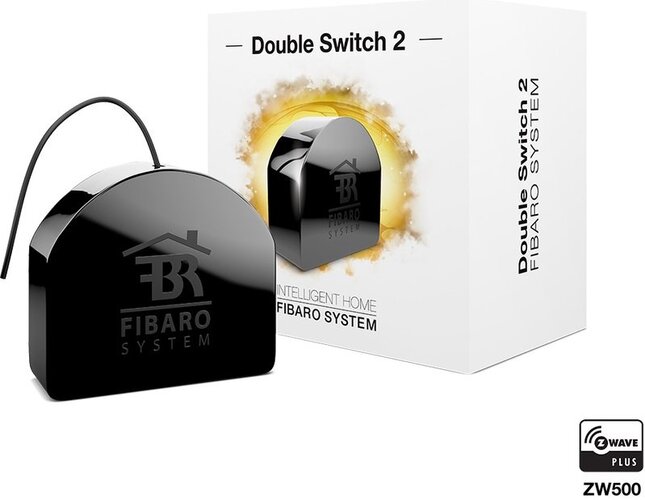 Fibaro - FIB Y001740 Dvojitý spínací modul 2, Z-Wave Plus FIB-FGS-223-ZW5 - FIBARO - foto 1