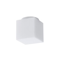 Hranatá - OS APU52160 APUS 2 stropní/nástěnné skleněné svítidlo bílá IP44 60W E27 (původní kód OS 52160) - OSMONT