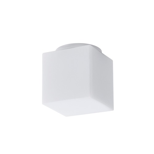 Hranatá - OS APU52160 APUS 2 stropní/nástěnné skleněné svítidlo bílá IP44 60W E27 (původní kód OS 52160) - OSMONT - foto 1
