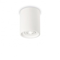 Kruhová - ILUX 150420 Stropní svítidlo Ideal Lux Oak PL1 round bianco 150420 kulaté bílé - IDEALLUX