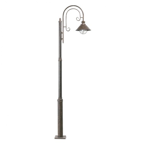 Sloupková - FARO 71116 NÁUTICA sloupková lampa, rezavá, 1L - FARO - foto 1