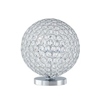 Stolní lampy dekorační - FAN I-PLANET/L Stolní lampa Lume Planet, chrom, 3 x G9, 25 x 25 x 28 cm - FANEUROPE