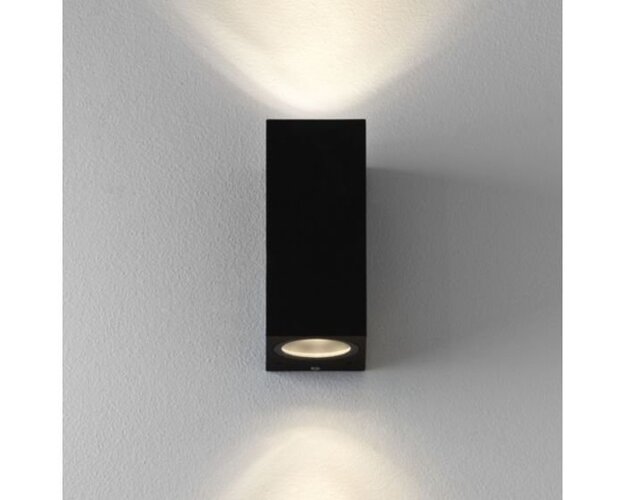 Nástěnná - AST 1310004 Venkovní nástěnné svítidlo Chios 150 černá 2x6W LED GU10 IP44 (STARÝ KÓD: AST 7128 ) - ASTRO Lighting - foto 1