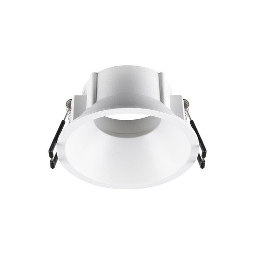 Kruhová - LA 1007489 NEW TRIA® 75 kroužek pro vestavbu do stropu, prohloubený, D: 8,2 H: 4,3 cm, IP 20, bílá - BIG WHITE (SLV) - foto 1