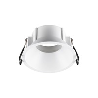 Kruhová - LA 1007489 NEW TRIA® 75 kroužek pro vestavbu do stropu, prohloubený, D: 8,2 H: 4,3 cm, IP 20, bílá - BIG WHITE (SLV)