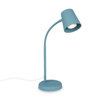 Stolní lampy pracovní - BRILO 7476010 Stolní lampa, 38,5 cm, 1x GU10, max. 9W, tyrkysová - BRILO