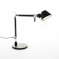 Stolní lampy pracovní - AR A011830 Tolomeo Micro stolní lampa - černá - tělo lampy + základna - ARTEMIDE