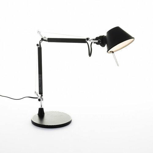 Stolní lampy pracovní - AR A011830 Tolomeo Micro stolní lampa - černá - tělo lampy + základna - ARTEMIDE - foto 1
