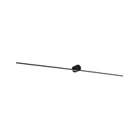 K zrcadlu - P 75413 LED svítidlo k zrcadlu Sava IP44 3000K 230V 13,5W černá mat - PAULMANN