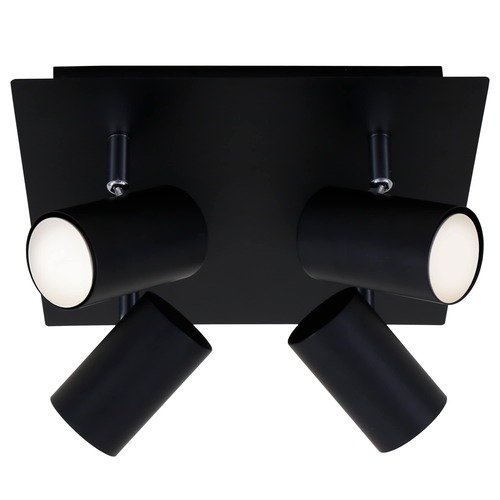 Bodová - BRILO 2857-045 Bodové svítidlo 26,5 cm 4xGU10 40W černá - BRILO - foto 1