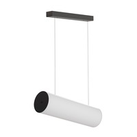 Válec - OS KUM70987 KUMA LE3 závěsné skleněné svítidlo černá / bílá IP20 4000 K 31W LED - OSMONT