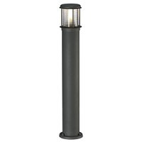 Sloupková - LA 230465 Venkovní svítidlo OTOS sklo antracit  230V E27 15W IP43 - BIG WHITE (SLV)