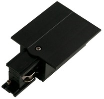 Lišty a příslušenství EUTRAC - FAN INC-TRACK-NEST NERO Napájení levé zapuštěná 3f lišta TRACK, černá, 3.75 x 1.7 x 3.27 cm - FANEUROPE