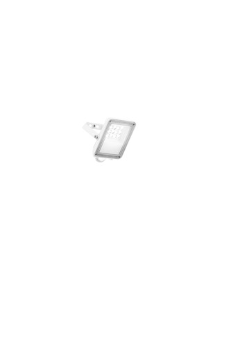Nástěnná - FAN LED-ESUS-10-BCO LED reflektor ESUS 10 W, CCT, bílý, IP65 - FANEUROPE - foto 1