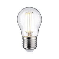 E27 - P 29214 Eco-Line Filament 230V LED kapka E27 80 mm 4W 4000K čirá - PAULMANN
