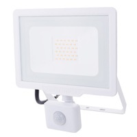 LED reflektory - LED SMD světlomet White City Line s PIR senzorem
