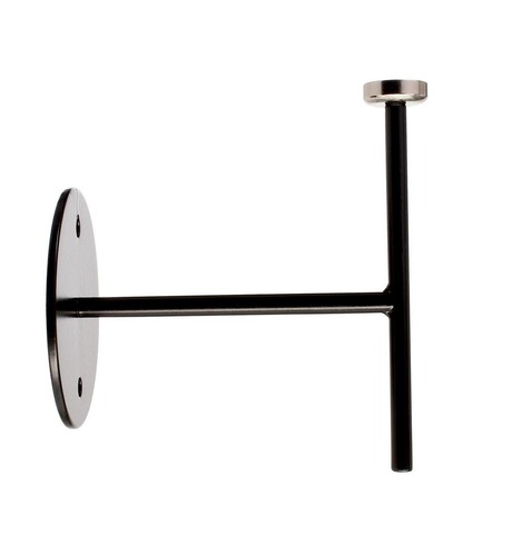 Dekorativní - IMPR 930619 Deko-Light držák na zeď pro magnet.svítidla Miram černá - foto 1