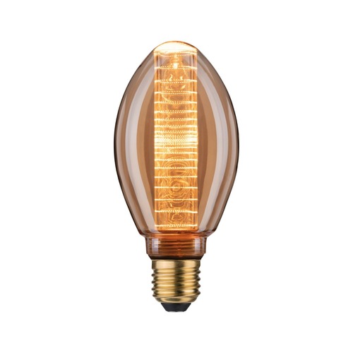 E27 - P 28828 Inner Glow Edition LED žárovka s vnitřním kroužkem E27 230V 3,6W 1800K zlatá - PAULMANN - foto 1