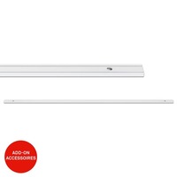 Lištové Briloner 48V - BRILO 8028006 1fázový nízkonapěťový systém kolejnice 48V, kov, 100 cm, přisazený, bílá - BRILO