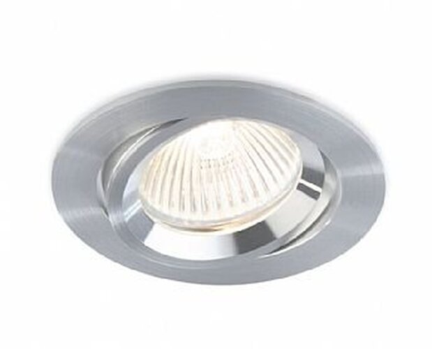 Kruhová - BPM 3017LED2.D40.3K Vestavné svítidlo Aluminio Plata, kart.hliník 7W 500lm 3000K LED 230V - BPM - foto 1