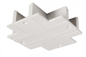 Lišty a příslušenství IVELA - IMPR 710092 Deko-Light kolejnicový systém 3-fázový 230V D Line krycí panel X-spojka bílá RAL 9016 99 mm