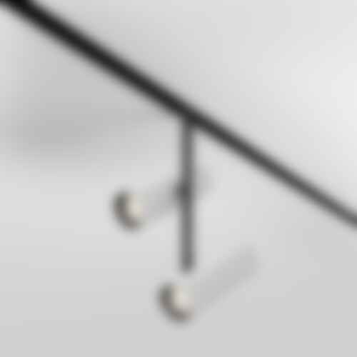 Lištové Magnetic Maytoni Exility - M TR005-2-2X12W3K-BW Svítidlo pro kolejnicový systém Elti Duo 3000K 24W teplá bílá 1563lm černá/bílá hliník Exility - MAYTONI - foto 1