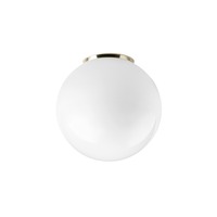Kruhová - OS SKA68423 SKAT 2 stropní/nástěnné plastové svítidlo mosaz / bílá IP65 3000 K 20W LED - OSMONT
