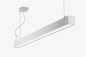 Podélná - HAL 04-500K-30GEE/830, S Závěsné svítidlo LINA60 LED-MODUL 22W 3050lm 3000K - Halla