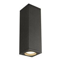 Nástěnná - LA 229535 THEO UP-DOWN OUT wall light, square, anthracite, GU10, max. 2x35W - BIG WHITE (SLV)