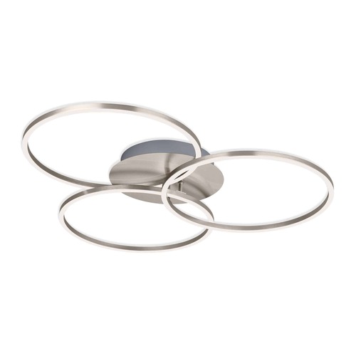 Kruhová - BRI 3090-012 LED rám 71,7 cm 40W 4400lm matný nikl - BRILONER - foto 1