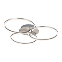 Kruhová - BRI 3090-012 LED rám 71,7 cm 40W 4400lm matný nikl - BRILONER