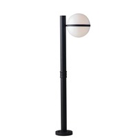 Sloupková - FAN LANT-ORBIT/P1 Sloupkové svítidlo PALETTO ORBIT černá, 1xE27, IP44, 100 x 26 cm - FANEUROPE
