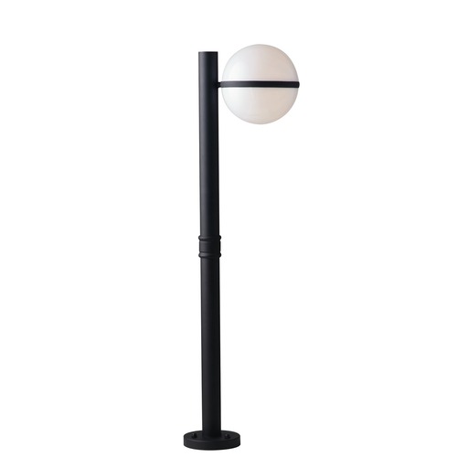Sloupková - FAN LANT-ORBIT/P1 Sloupkové svítidlo PALETTO ORBIT černá, 1xE27, IP44, 100 x 26 cm - FANEUROPE - foto 1