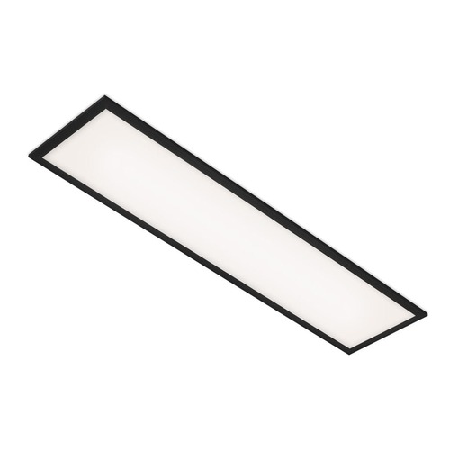Hranatá - BRILO 7067015 Slim svítidlo LED panel, 100 cm, 22 W, černá (starý kód: BRILO 7067-015) - BRILO - foto 1