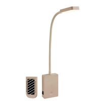 Bodová - BRI 2361011 Cielo lampa na čtení - 2W, 200lm, LED, nabíjecí, stmívatelné, dotykový vypínač, bezdrátové, béžová - BRILONER