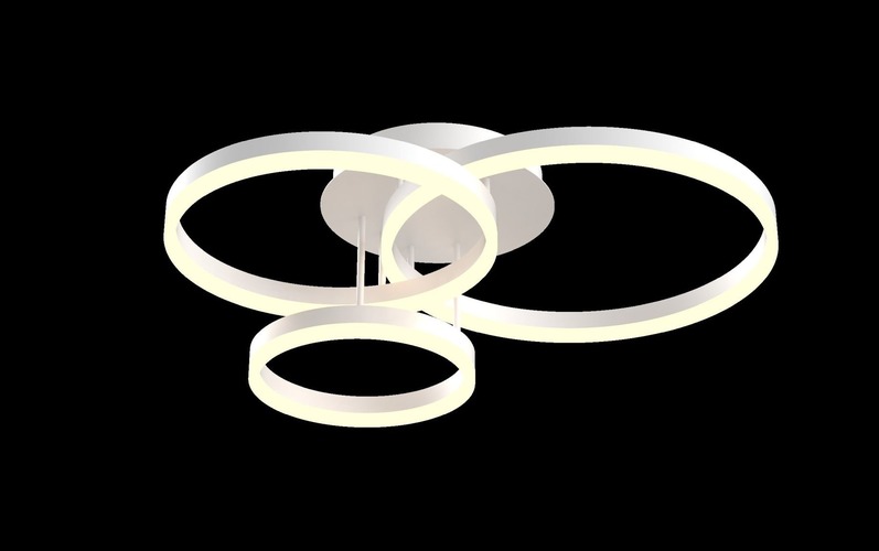 Dekorativní - GT 9055-308 Stropní svítidlo Ravello 39W 3900lm 3000K bílá - GeeTi - foto 1