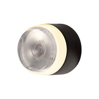 Vystaveno - LA 1006319X VÝPRODEJ VZORKU - MANA BASE WL PHASE nástěnné přisazené svítidlo antracit kulaté 15 W 800/820 lm 2700/3000 K CRI90 stmívatelné - BIG WHITE (SLV)