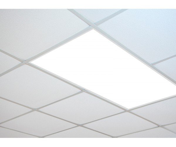 LED panely - KHL K50501.W.SK.3K.D1 CHESS LED panel 3000K nebe 1..10V 72W obdélník bílá - KOHL-Lighting - foto 1