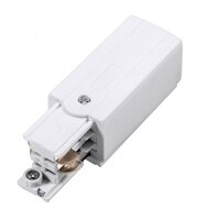 Lišty a příslušenství NORDIC - CEN ACBNRBI-CNLIVE 3-fázový koncový napájecí díl Bílý - CENTURY