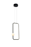 LED přívěšek - Závěsná LED lampa 15W Sand Black