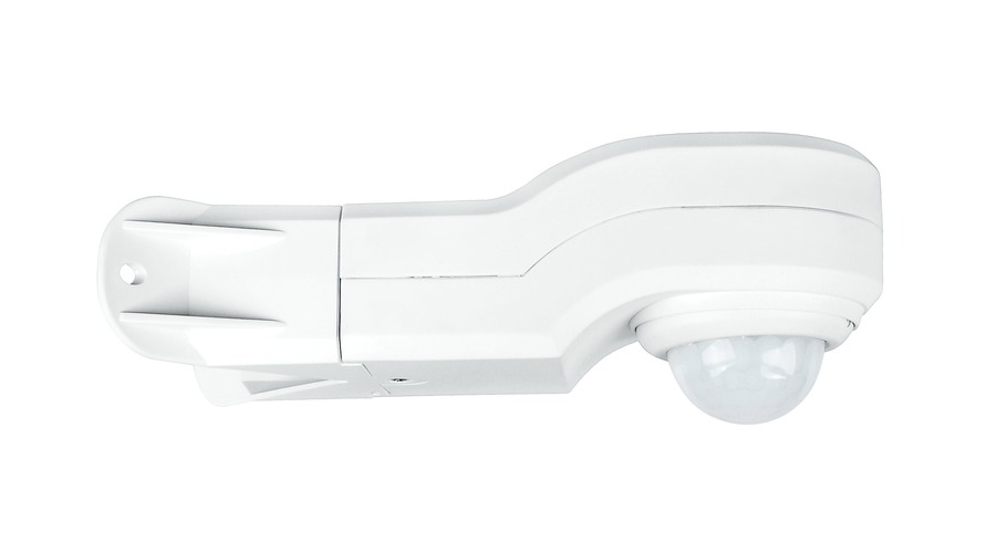 Na zeď - FAN I-SENSORE-130 Senzor PIR, bílý, 230 V, max. 1000 W, 130°, IP44, 21 x 7,8 cm - FANEUROPE - foto 1