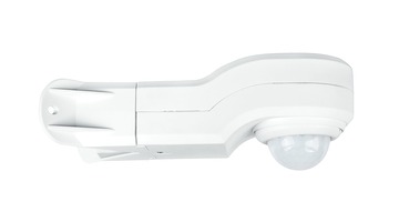Na zeď - FAN I-SENSORE-130 Senzor PIR, bílý, 230 V, max. 1000 W, 130°, IP44, 21 x 7,8 cm - FANEUROPE