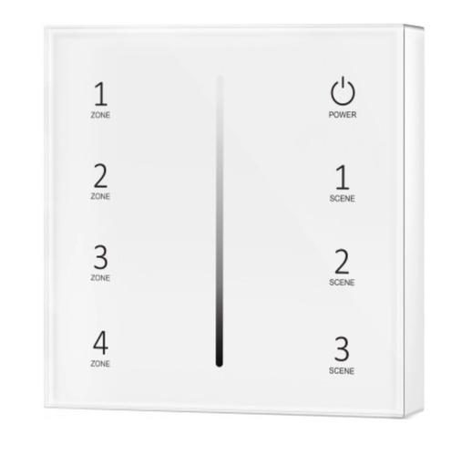 Stmívače a regulátory proužků - 4 zóny jednobarevný dálkový ovladač - foto 1