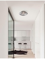 Dekorativní - NV 838124 Stropní svítidlo SENS stropní svítidlo šedé sklo E27 1x12W - NOVA LUCE