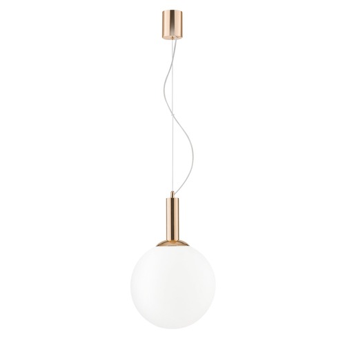 Koule - FAN I-HERA-S30 Závěsné svítidlo Hera, zlaté, 1 x E27, 30 x 160 cm - FANEUROPE - foto 1