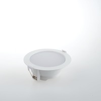 Kruhová - FAN INC-HORUS-15W Zápustné svítidlo LED Horus, bílé, polykarbonát, 15 W, 1900 lm, 4000 K, IP40, 15 x 15 x 6 cm - FANEUROPE