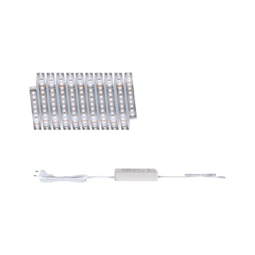 Hlavní osvětlení - P 71247 MaxLED 1000 LED Strip neutrální bílá základní sada 3m 22W 1100lm/m 128 LEDs/m 4000K 40VA - PAULMANN - foto 1