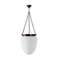 Dekorativní - OS MIR67982 MIRA R závěsné skleněné svítidlo starobronz / bílá IP40 4000 K 27W LED DALI (původní kód OS 67982) - OSMONT