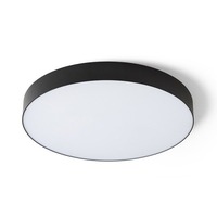 Kruhová - RED R14365 LARISA R 60 DIMM stropní černá 230V LED 100W 3000K 4000K 6500K - RED - DESIGN RENDL
