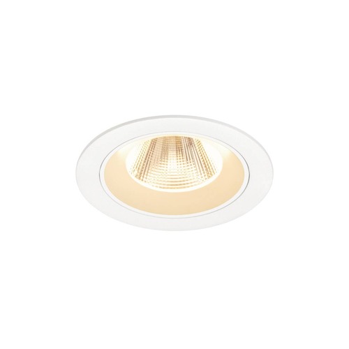 Kruhová - LA 1009605 NUMINOS® M Stropní vestavné svítidlo, 2700 K, 20°, IP20, kulaté, bílé - BIG WHITE (SLV) - foto 1